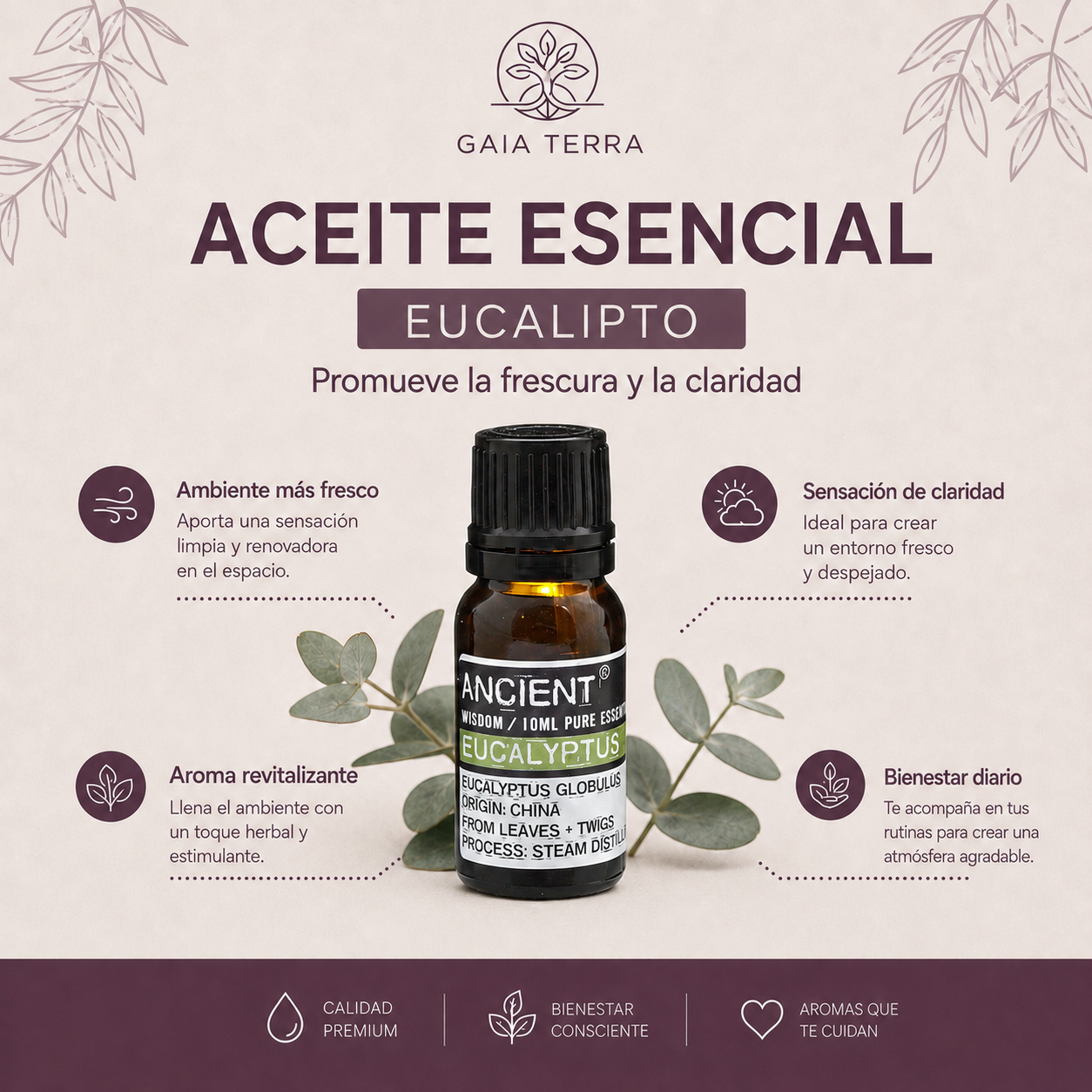 Aceite Esencial Eucalipto