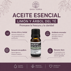Aceite Esencial Limón Árbol de té