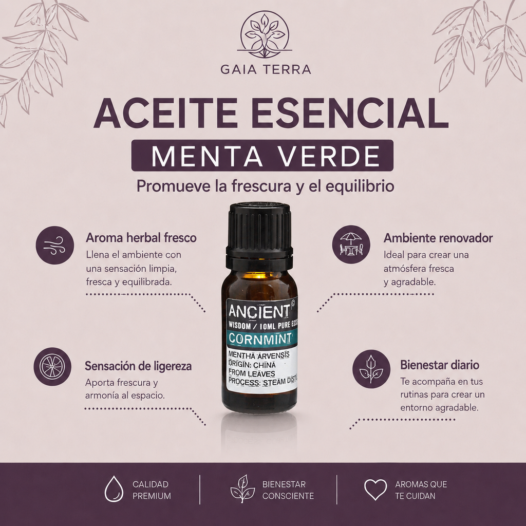 Aceite Esencial Menta verde