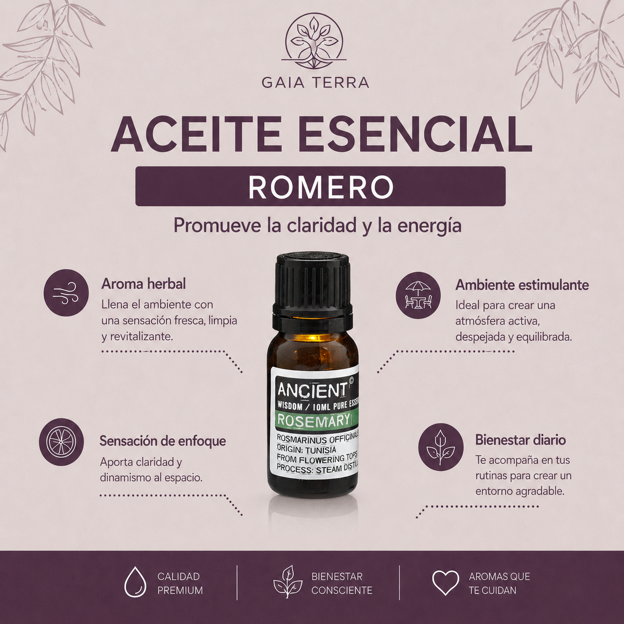 Aceite Esencial Romero