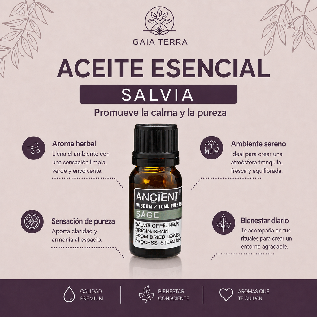 Aceite Esencial Salvia