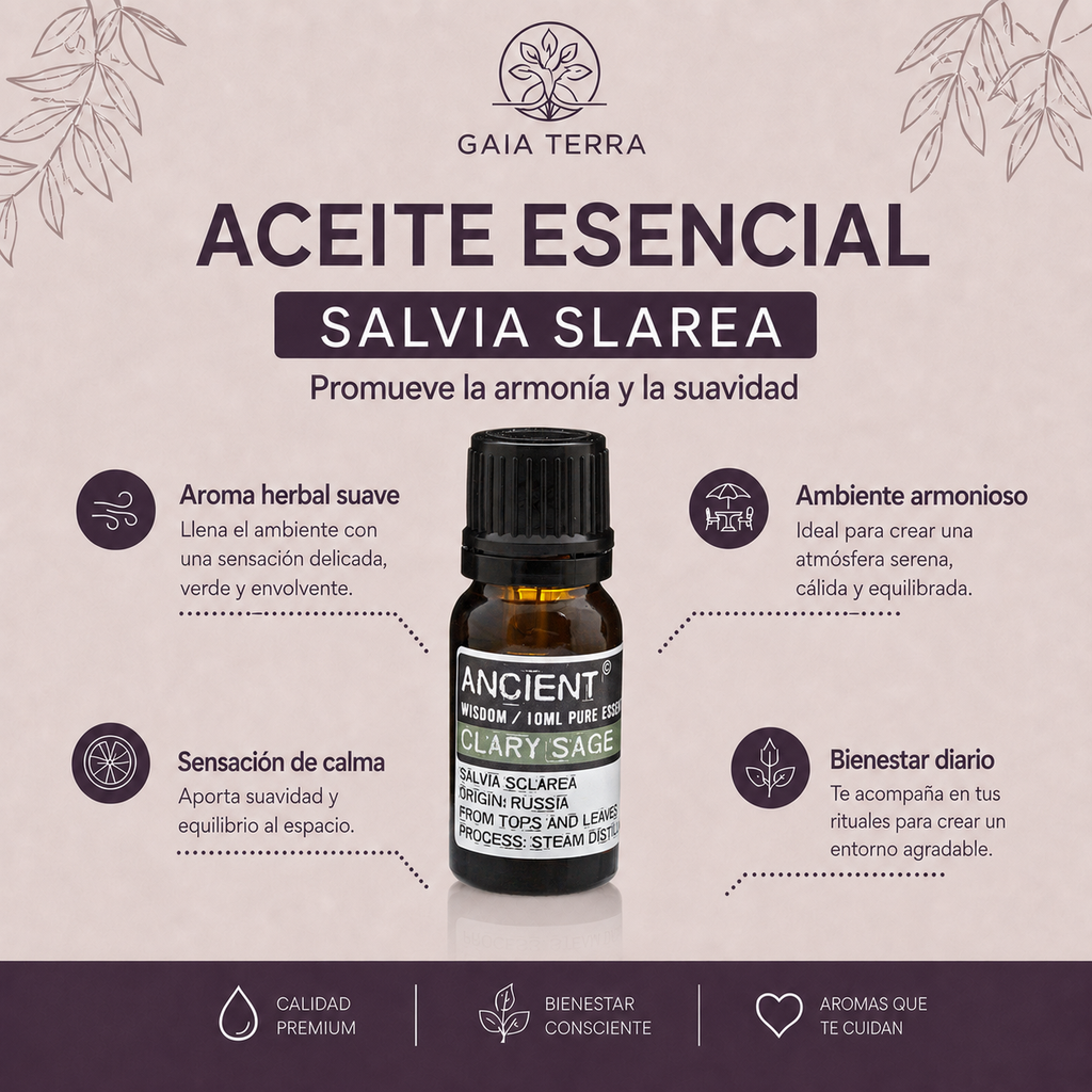 Aceite Esencial Salvia Sclarea