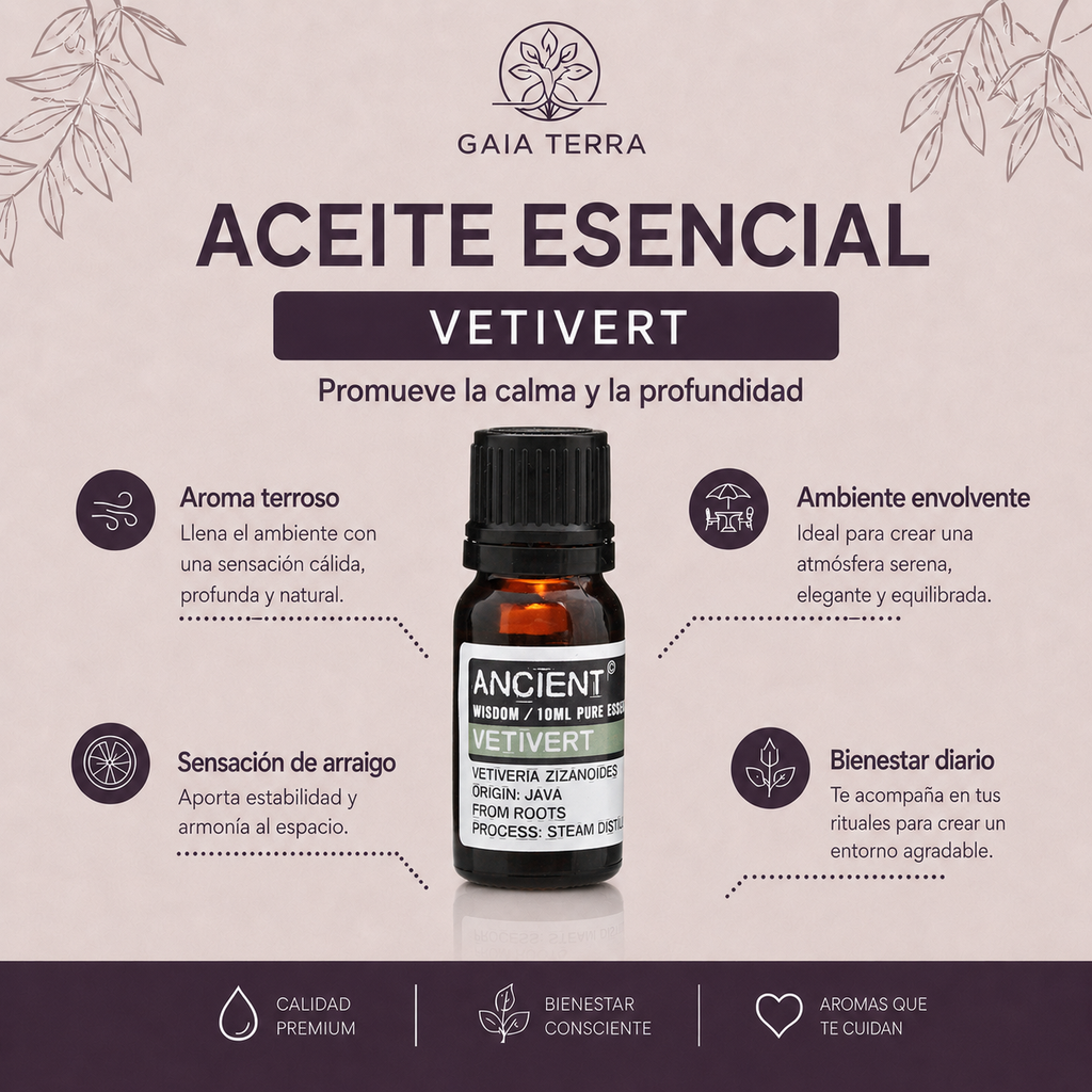 Aceite Esencial Vetivert