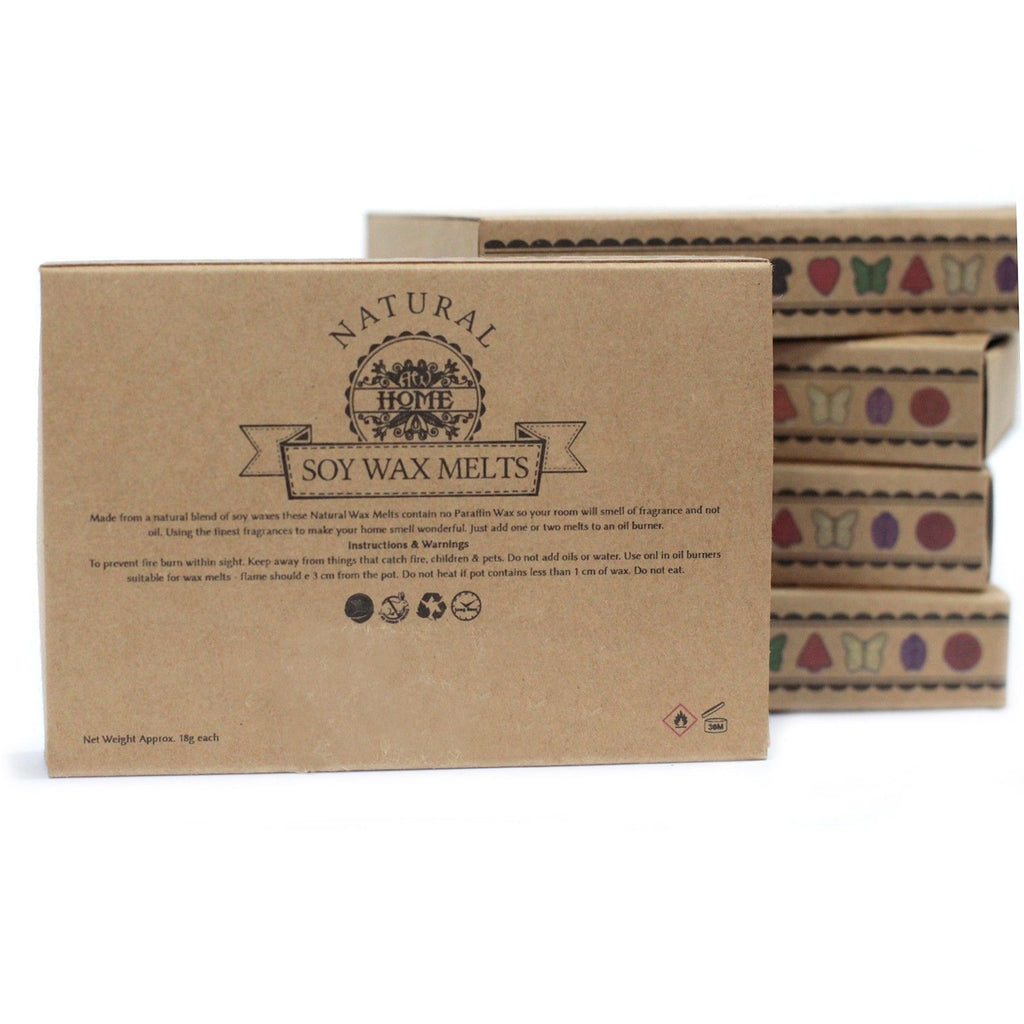 Caja de 6 ceras de Soja - Limón