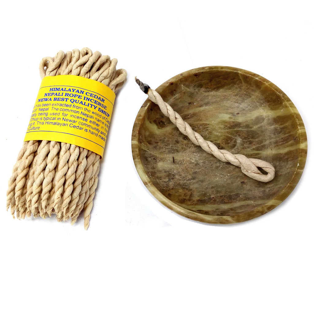 Incienso de Cuerda Hierbas Puras - Cedro - 51g.