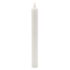 Velas a Granel de Color Sólido - Blanco Rústico - Paquete de 10