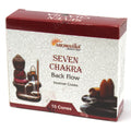 Conos de Incienso Reflujo - 7 Chakras