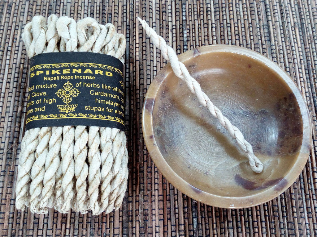 Incienso de Cuerda Hierbas Puras - Nardo - 51g.