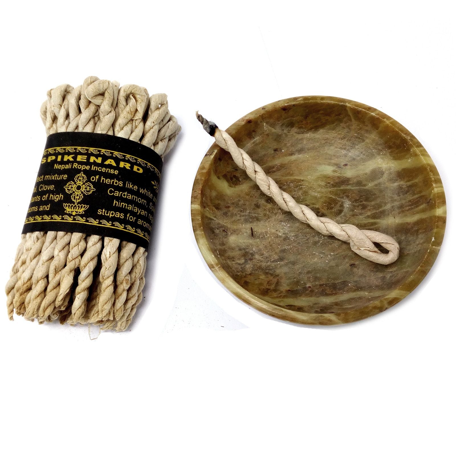 Incienso de Cuerda Hierbas Puras - Nardo - 51g.