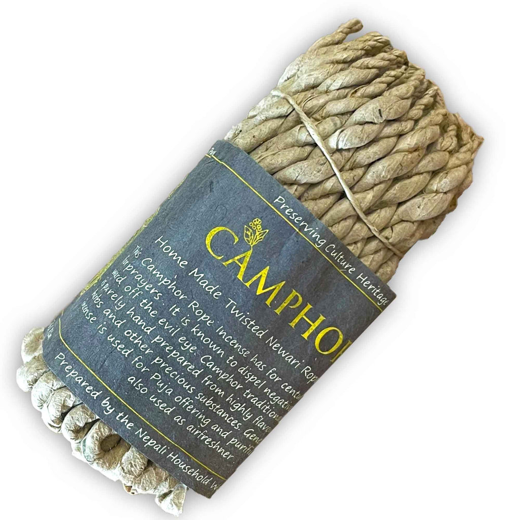Incienso de Cuerda Hierbas Puras - Alcanfor - 51g.