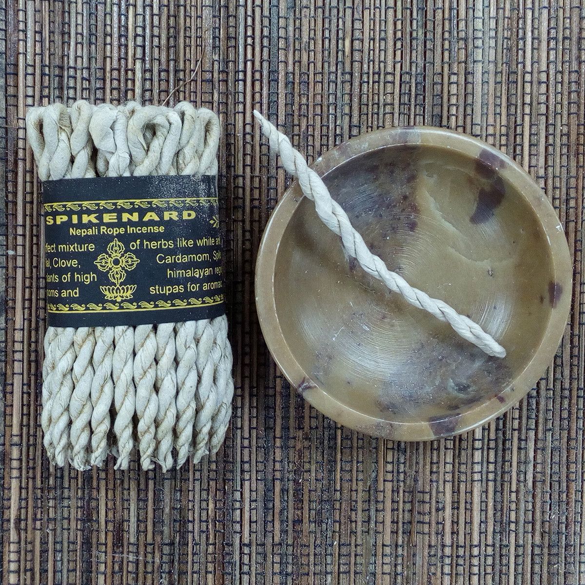 Incienso de Cuerda Hierbas Puras - Nardo - 51g.
