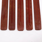 Porta Inciensos de Madera de Mango Tallada