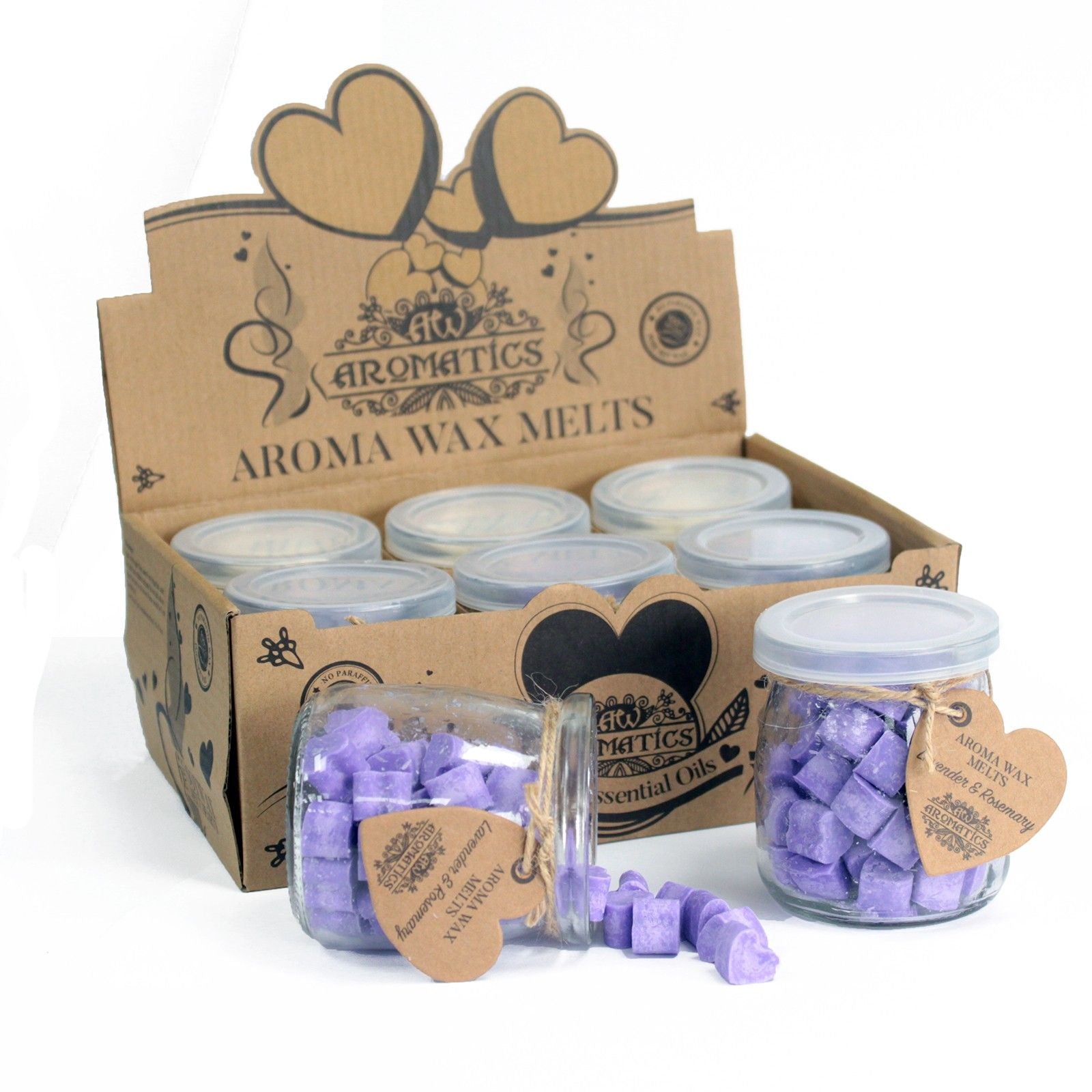 Pastillas de cera aromática - Lavanda y Romero