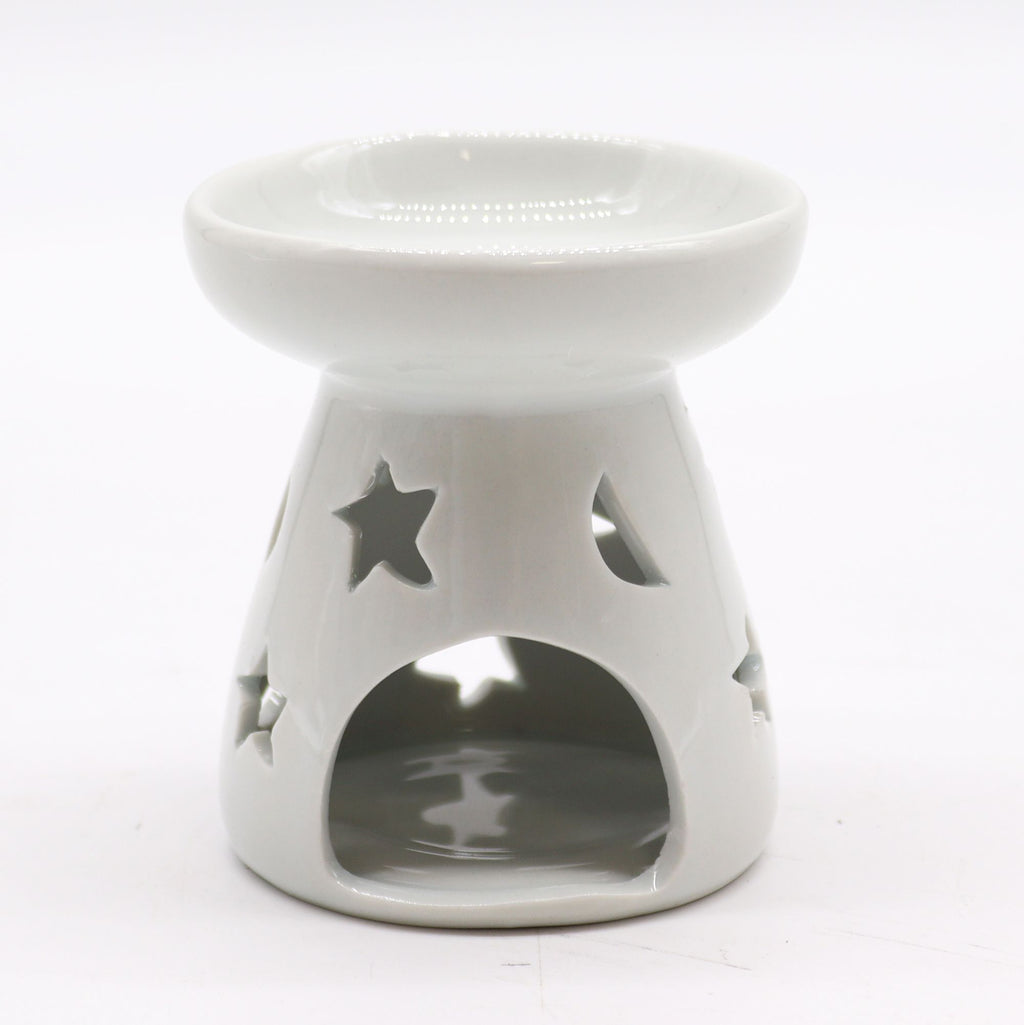 Quemador aceite SM - lunas y estrellas